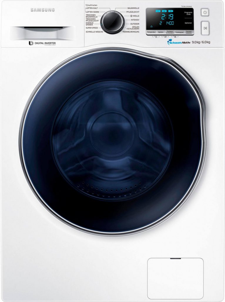 Samsung wd90j6400aw eg Trommelansicht