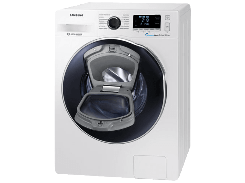 Samsung wd91k6404ow eg Waschtrockner mit Nachlegefunktion