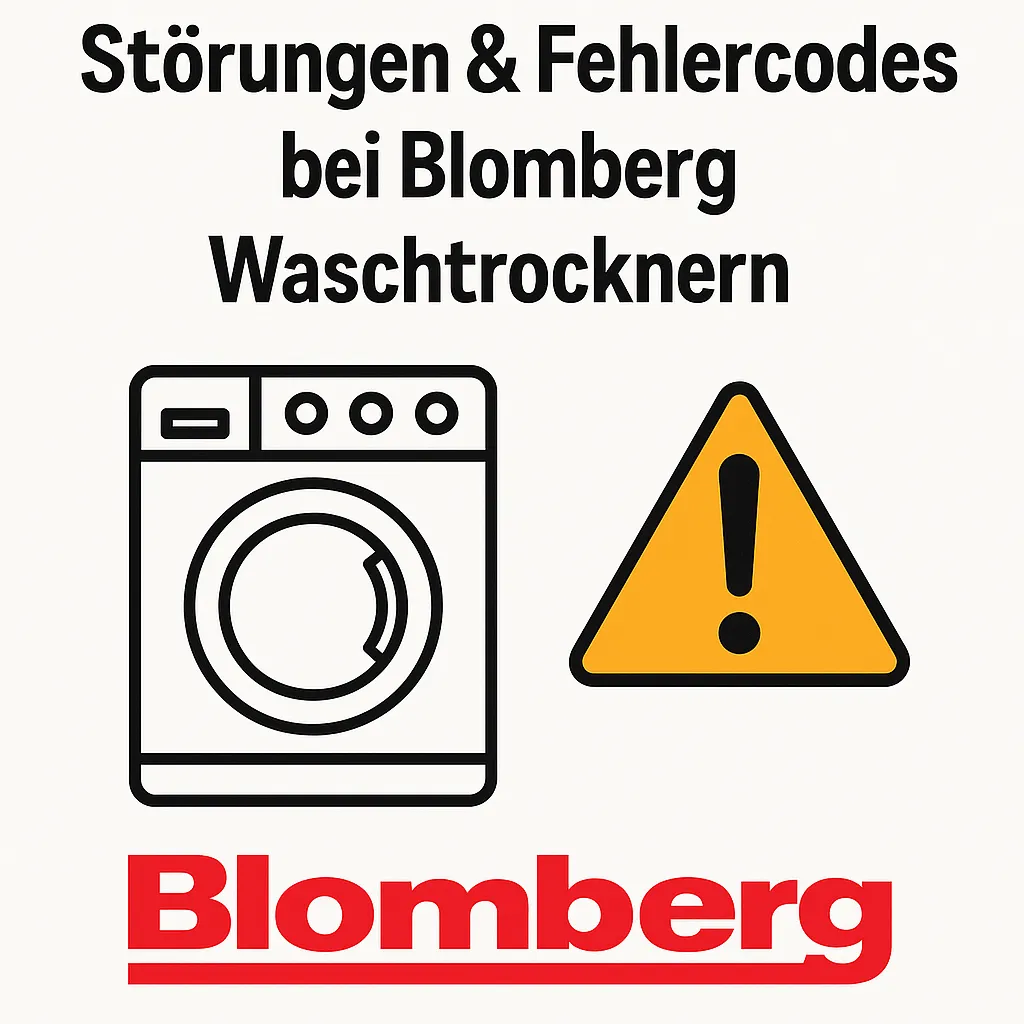 Störungen & Fehlercodes bei Blomberg Waschtrocknern