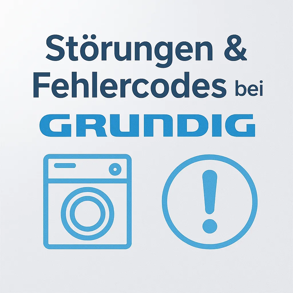Störungen & Fehlercodes bei Grundig Waschtrocknern 