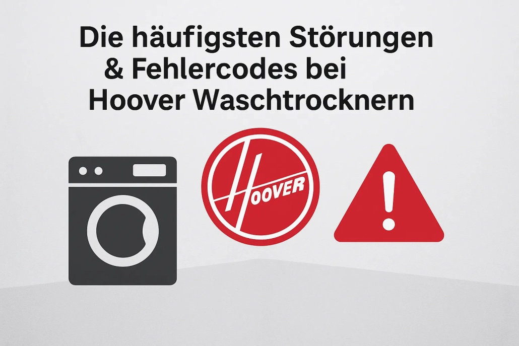 Störungen & Fehlercodes bei Hoover Waschtrocknern 