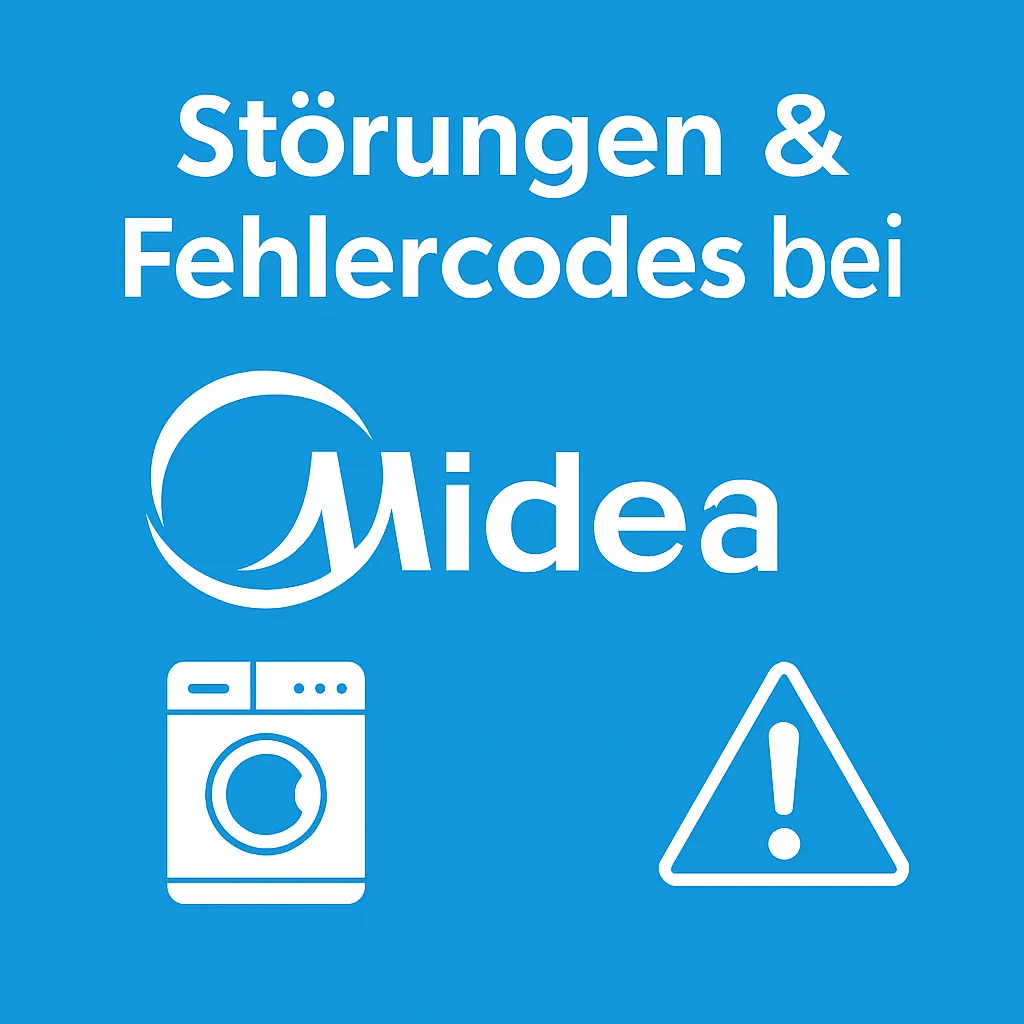 Störungen & Fehlercodes bei Midea Waschtrocknern