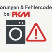 Störungen & Fehlercodes bei PKM Waschtrocknern