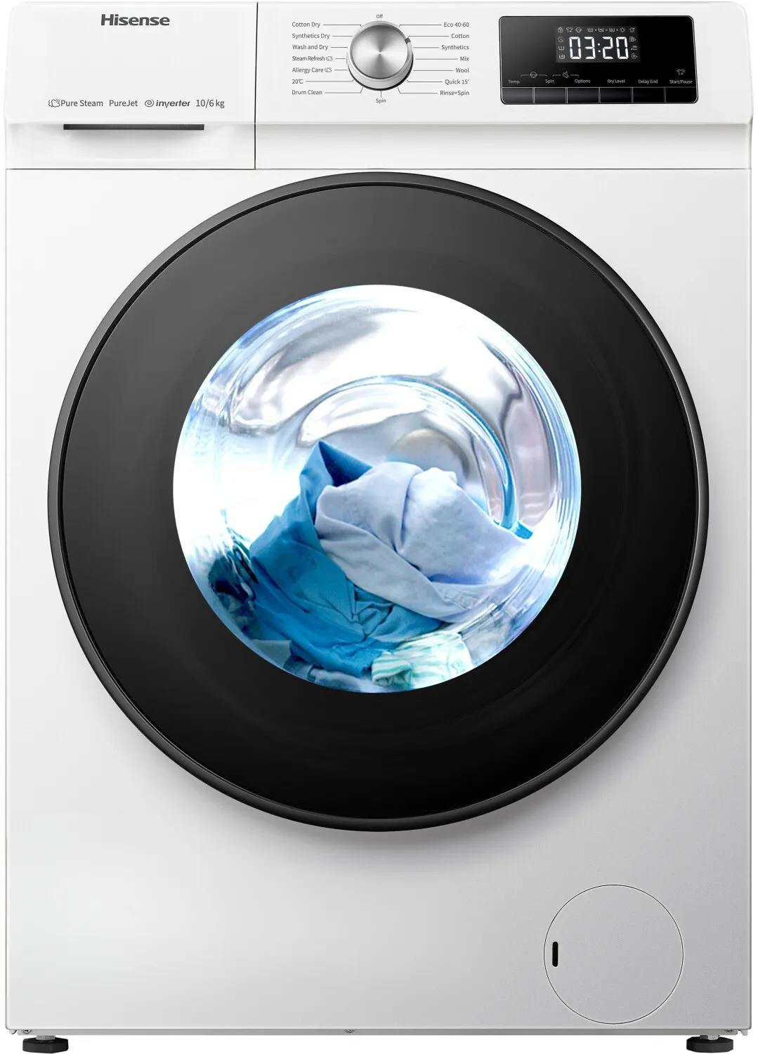 Hisense WDQA1014EVJM Waschtrockner