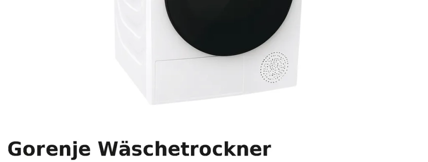 Rückruf Gorenje Wäschetrockner