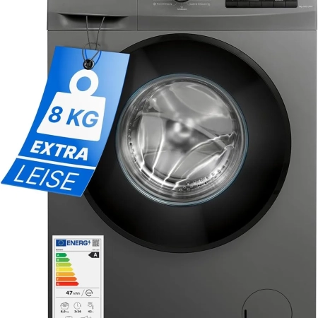 Bomann WA 7185 schwarz Waschmaschine