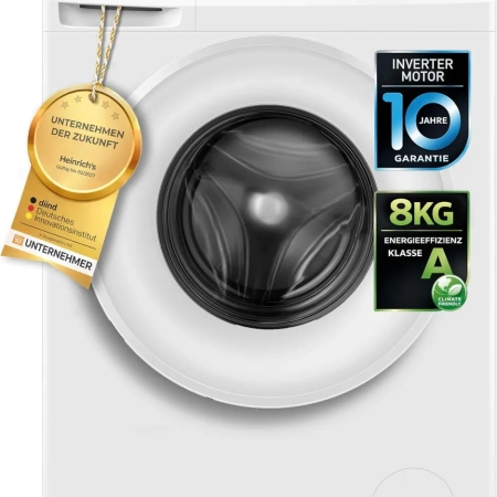 Heinrich´s Waschmaschine HWM 6108.1W - perfekte Wahl für den normalen Haushaltsalltag