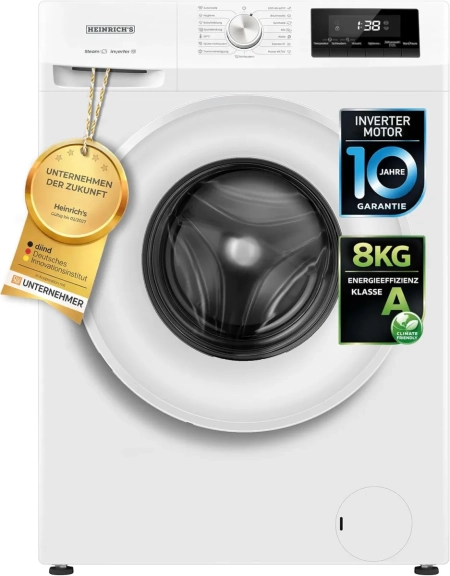 Heinrich´s Waschmaschine HWM 6108.1W - perfekte Wahl für den normalen Haushaltsalltag