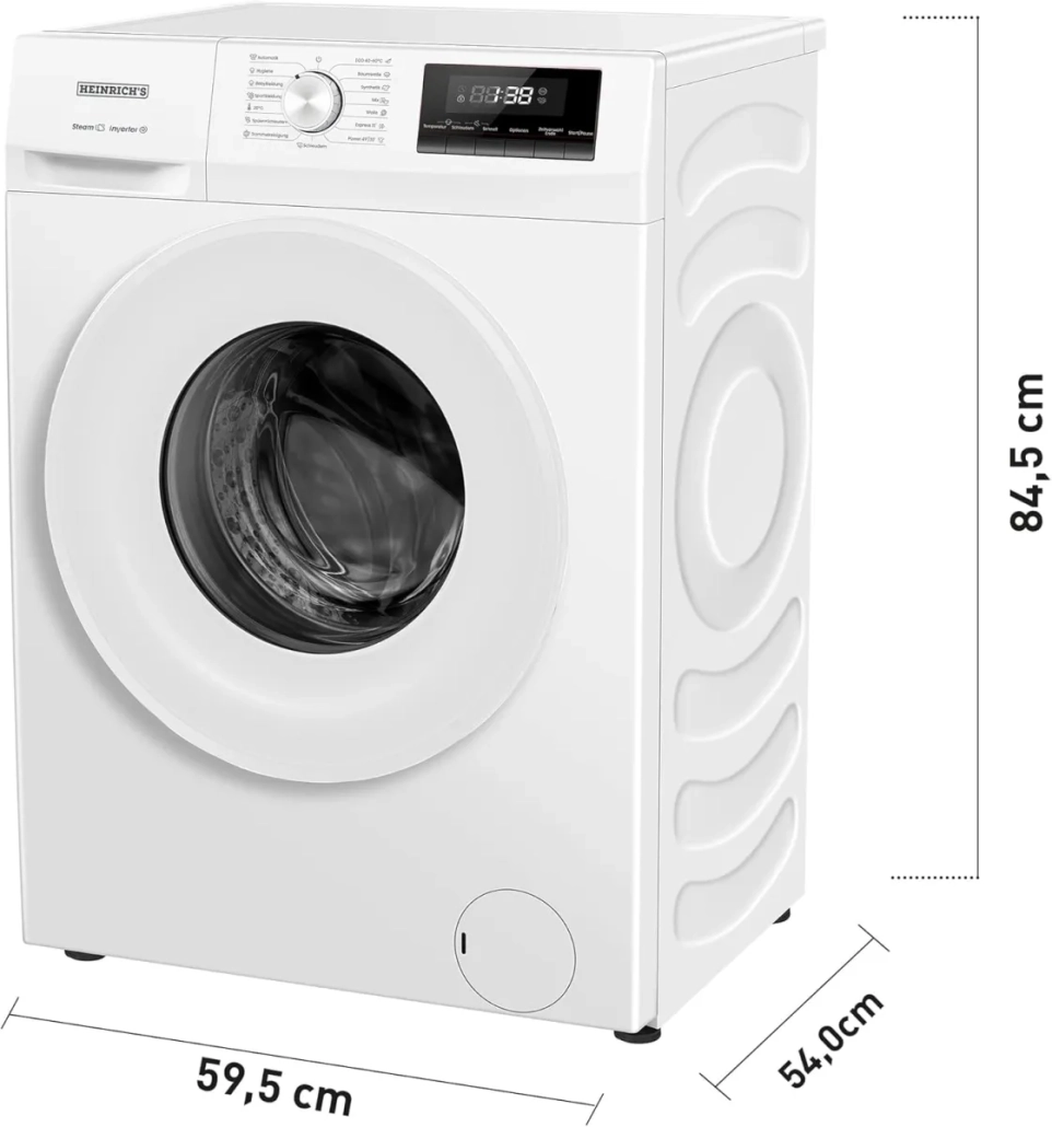 Heinrich´s Waschmaschine HWM 6108.1W