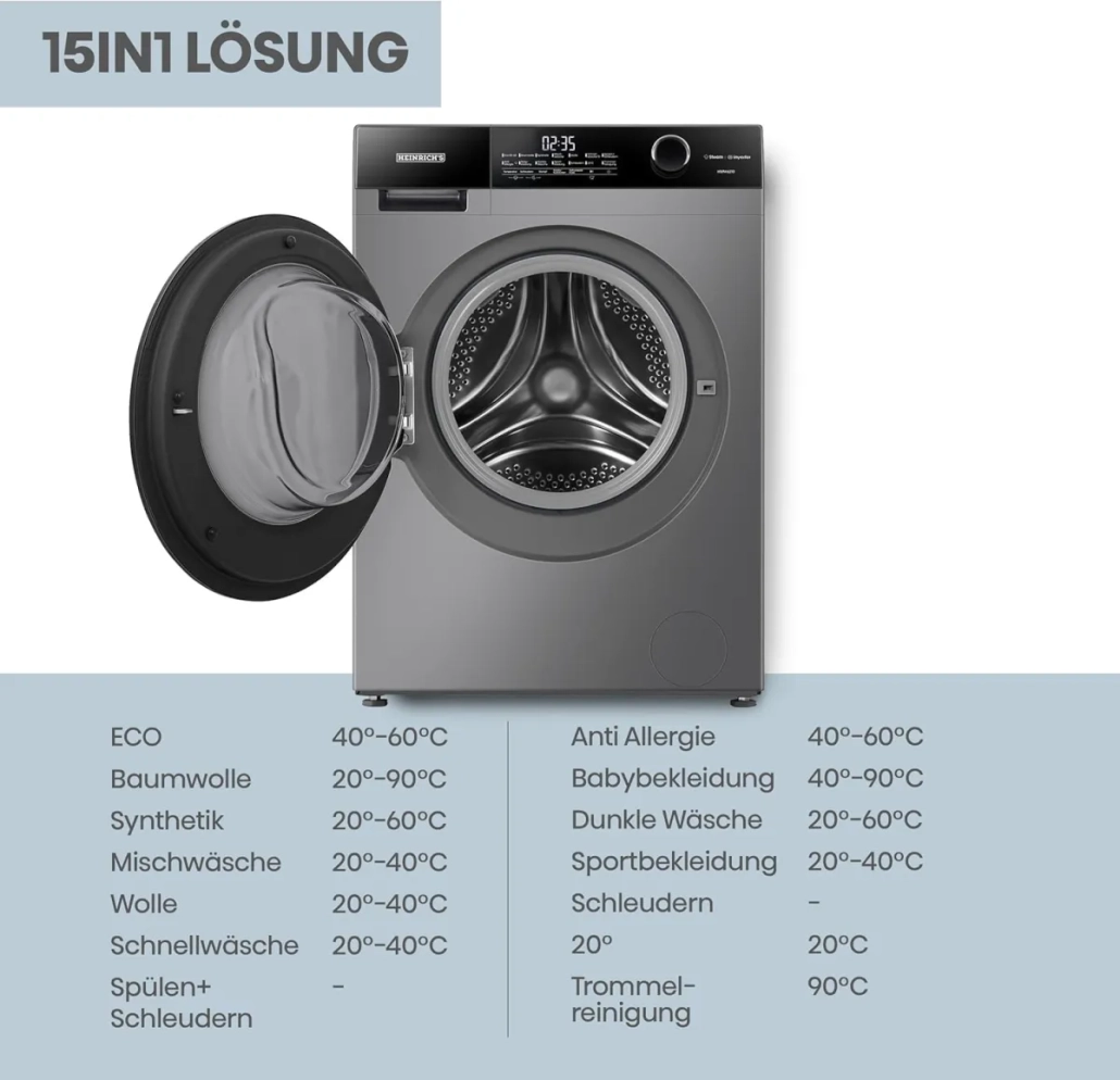 Heinrich´s Waschmaschine HWM 6110 W