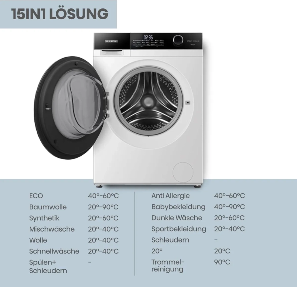 Heinrich´s Waschmaschine HWM 6210WTG