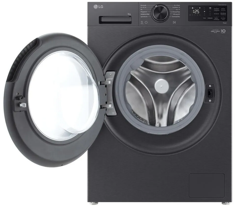 LG F2X7SLIM9 schwarz Waschmaschine