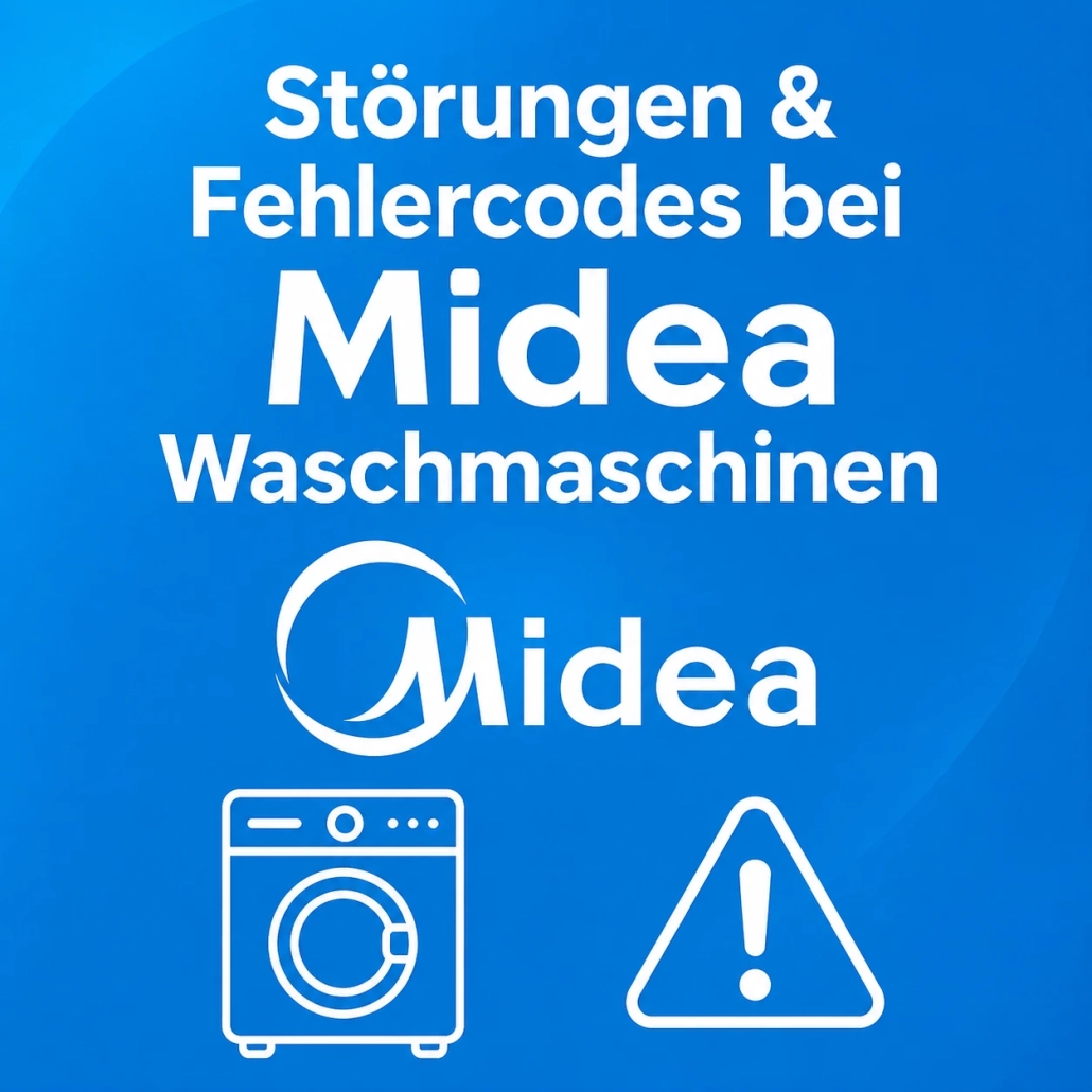 Störungen & Fehlercodes bei Midea Waschmaschinen