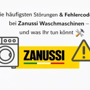 Störungen & Fehlercodes bei Zanussi Waschmaschinen