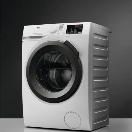 AEG L6AMZ48FL Waschmaschine, 8 kg, Frontlader, weiß