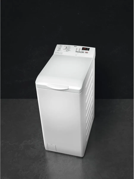 AEG LTR6N40270 Waschmaschine - schmaler 7-kg-Toplader mit ProSense, Inverter-Motor und 1200 U/min