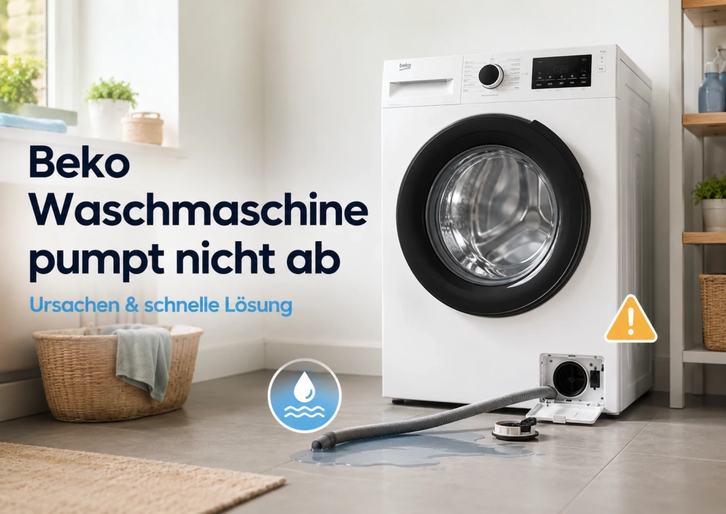 Beko Waschmaschine pumpt nicht ab