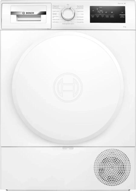 Bosch WTH83VV4 Wärmepumpentrockner - Serie 4 Trockner mit 8 kg und EasyClean Filter