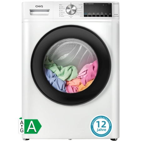 CHiQ CFL80-14586IM3XBW Waschmaschine - Frontlader mit 8kg Fassungsvermögen