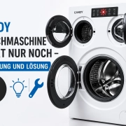 Candy Waschmaschine blinkt nur noch – Bedeutung und Lösung
