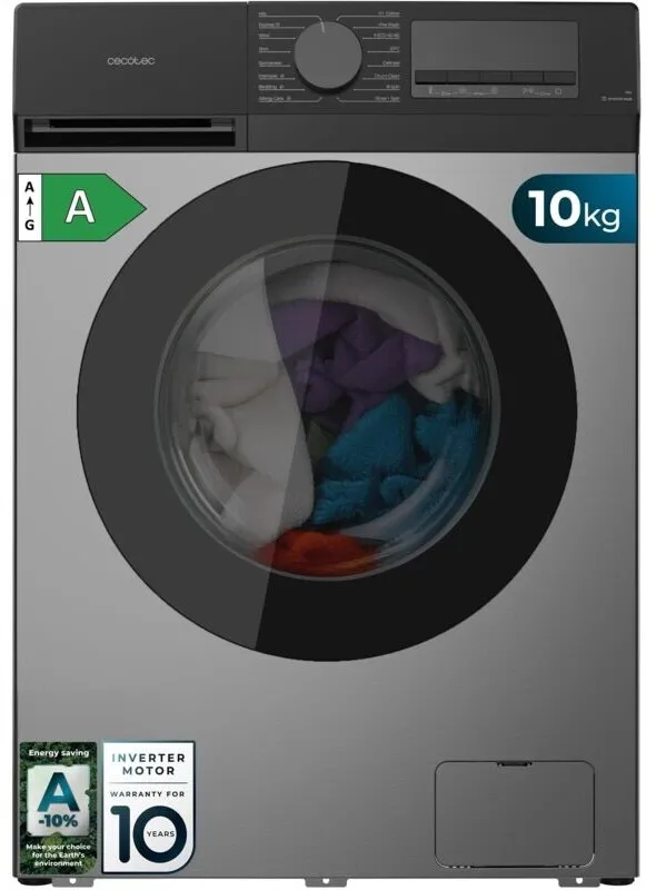 Cecotec Bolero DressCode 10450 Inverter Steel Waschmaschine