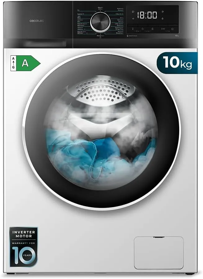 Cecotec Bolero DressCode 10500 Inverter White Waschmaschine