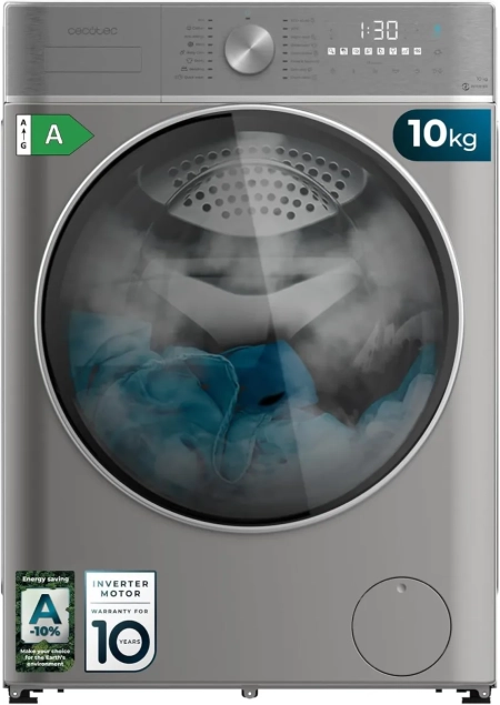 Cecotec Bolero DressCode 10800 Inverter Steel Waschmaschine