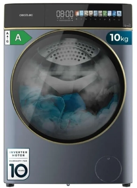Cecotec Bolero DressCode 10900 Autodose Inverter FullColor IceBlue Waschmaschine
