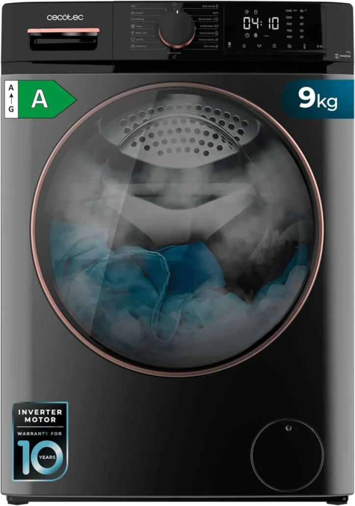 Cecotec Bolero DressCode 9610 Inverter Steel Waschmaschine