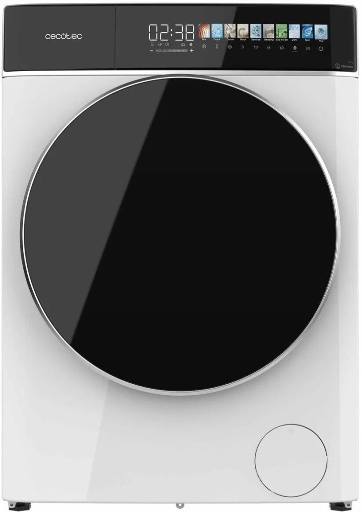 Cecotec Bolero DressCode 9900 Inverter FullColor A White Waschmaschine