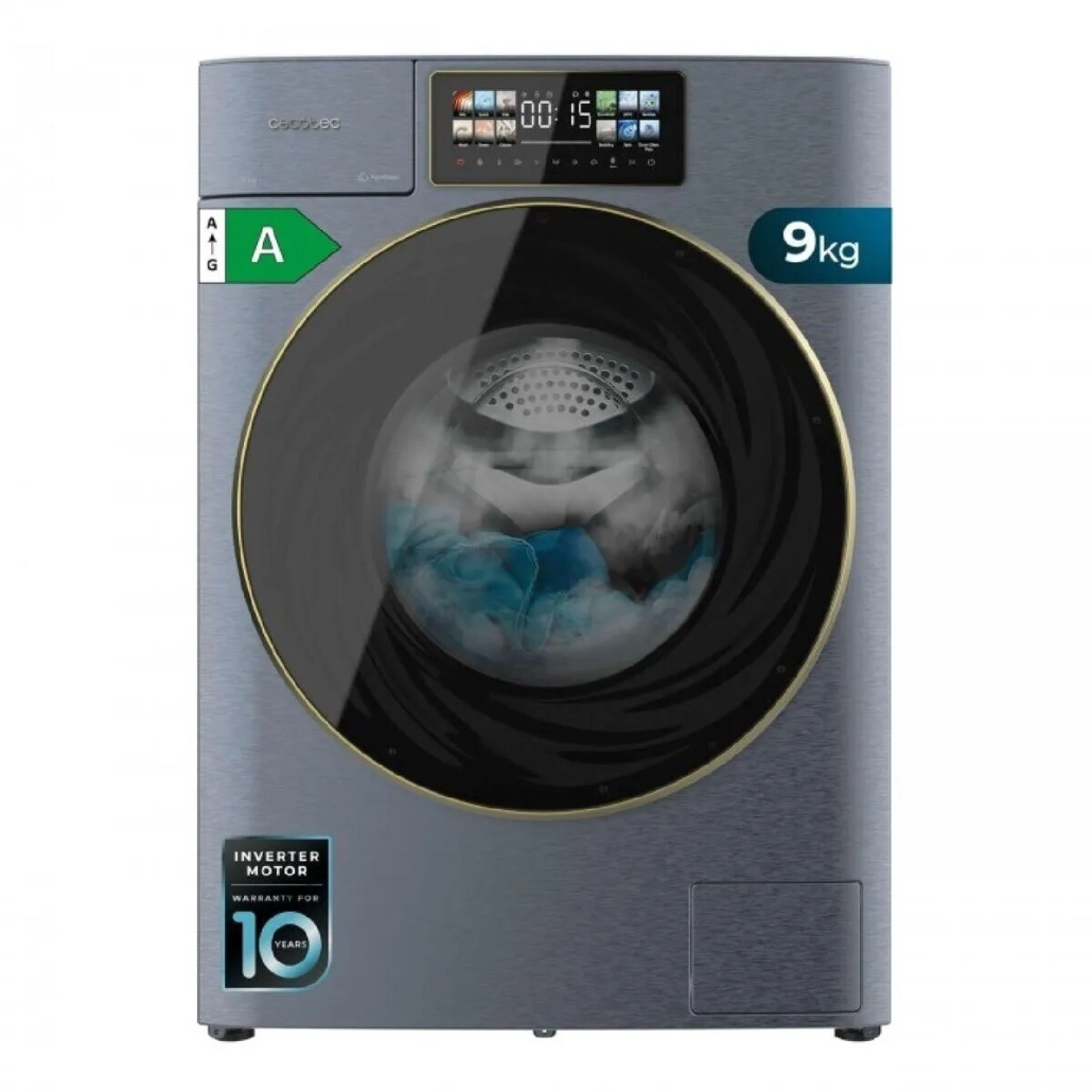 Cecotec Bolero DressCode 9950 Autodose Inverter 3D Ice Blue Waschmaschine