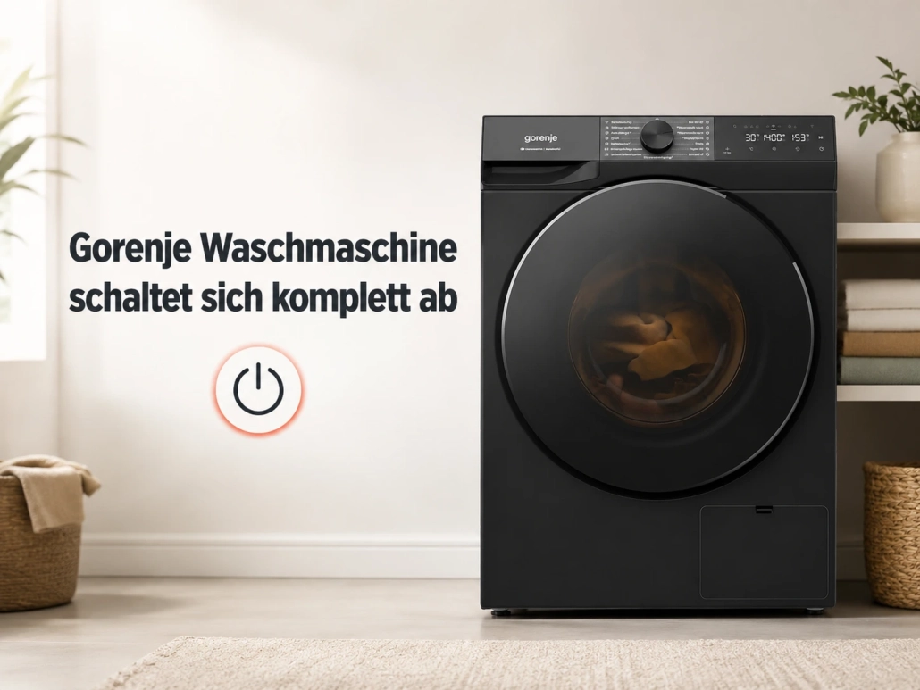 Gorenje Waschmaschine schaltet sich komplett ab