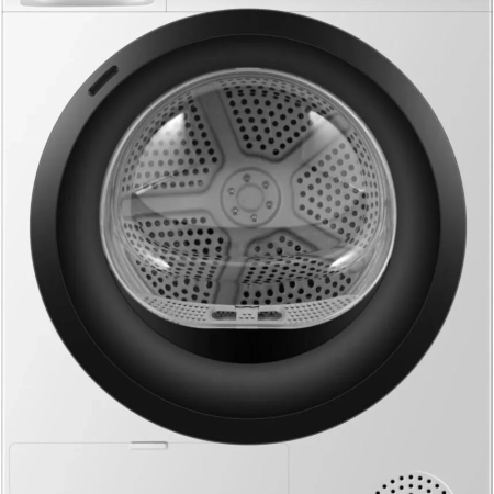 Hisense DHQE800BW2 Wärmepumpentrockner - Frontansicht