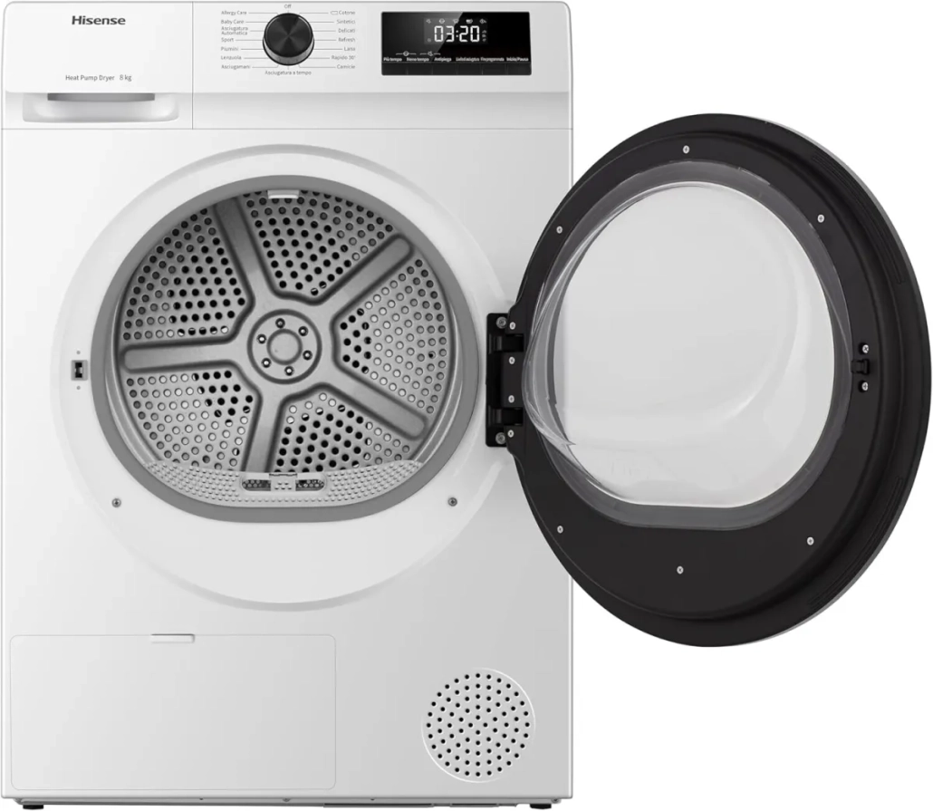 Hisense DHQE800BW2 Wärmepumpentrockner