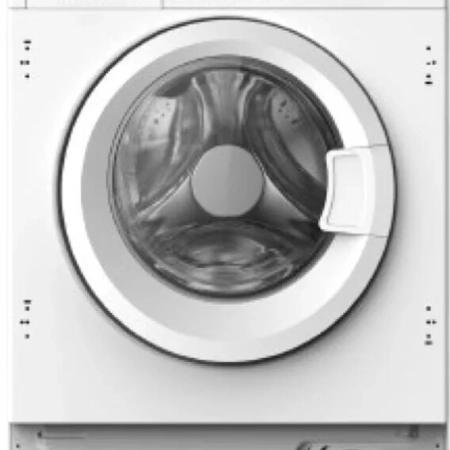Hisense WF3M841BWIES Waschmaschine - Frontansicht, weiß, 8 kg Fassungsvermögen