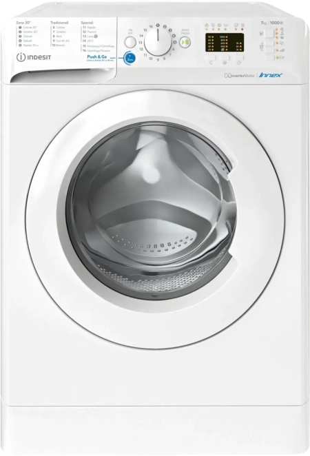 Indesit BWA71083XWIT Waschmaschine - 7-kg-Frontlader