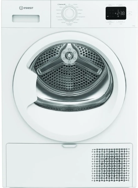 Indesit C YD 102D WW IT Wärmepumpentrockner, 10-kg-Wärmepumpentrockner für Familienwäsche
