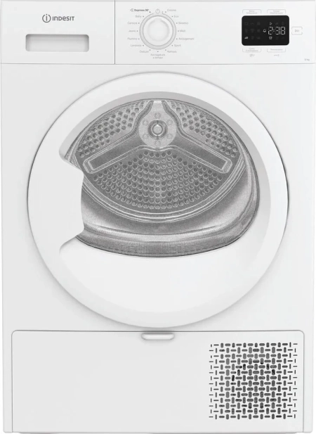 Indesit C YD 93D WW IT Wärmepumpentrockner - Frontansicht