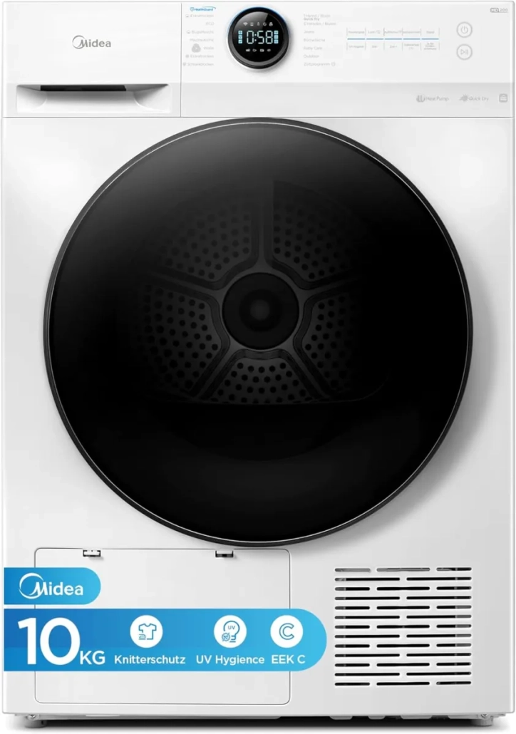 Midea MD20EH100WB-A3 Wärmepumpentrockner