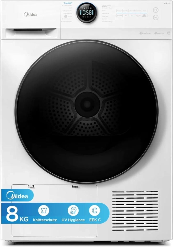 Midea MD20EH80WB-A3 Wärmepumpentrockner