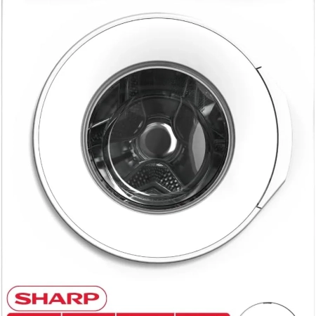 Sharp ES-NFA714WWNNA-DE Waschmaschine Frontansicht
