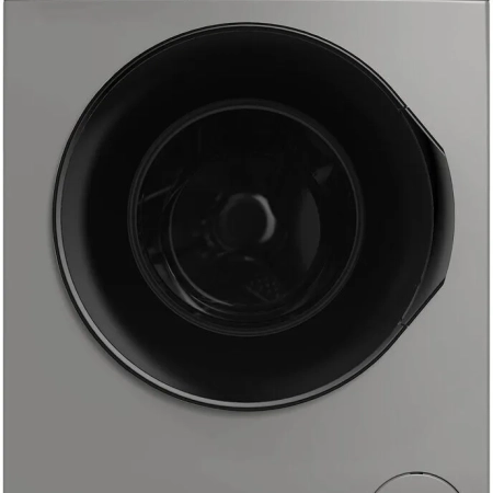 Sharp ES-PRO814SA-DE Waschmaschine - silberne 8-kg-Waschmaschine mit Dampf, WiFi und AquaStop
