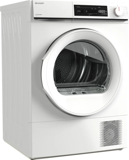 Sharp KD-NHA0S6GWWD-DE Wärmepumpentrockner in Weiß