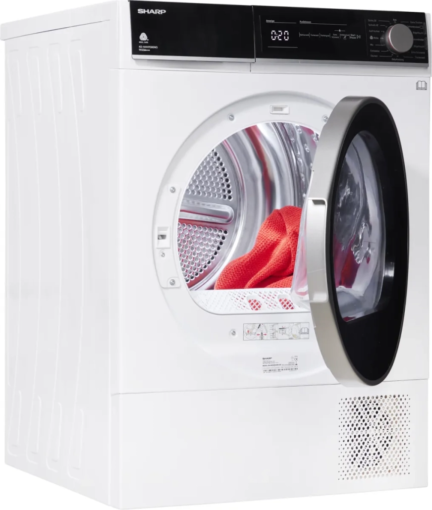 Sharp KD-NHH9S8GW3-DE Wärmepumpentrockner
