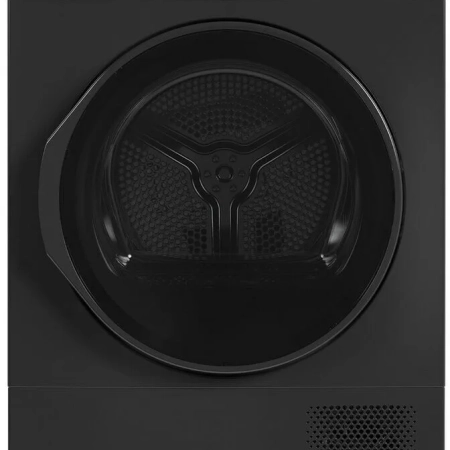 Sharp KD-PRO8S7GBC-DE Wärmepumpentrockner, schwarzer 8-kg-Trockner mit modernen Funktionen