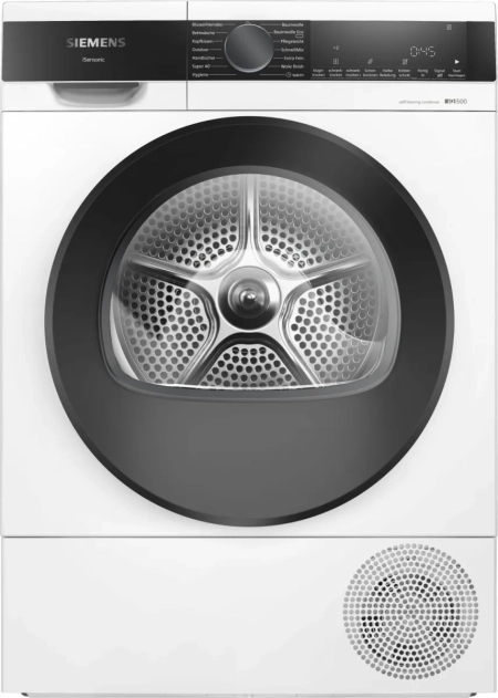 Siemens WQ45G2D00 Wärmepumpentrockner - iQ500 Trockner mit 9 kg und selfCleaning Condenser