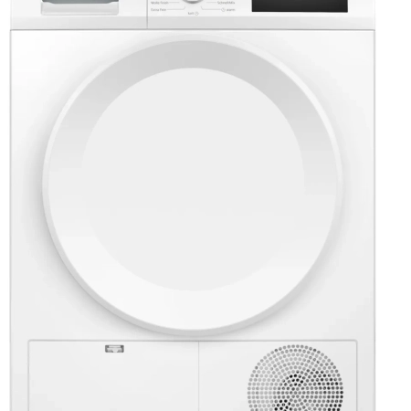 Siemens WT43H004 Wärmepumpentrockner - Frontansicht, weißes Design