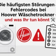 Störungen & Fehlercodes bei Hoover Wäschetrockner