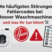 Störungen & Fehlercodes bei Hoover Waschmaschinen