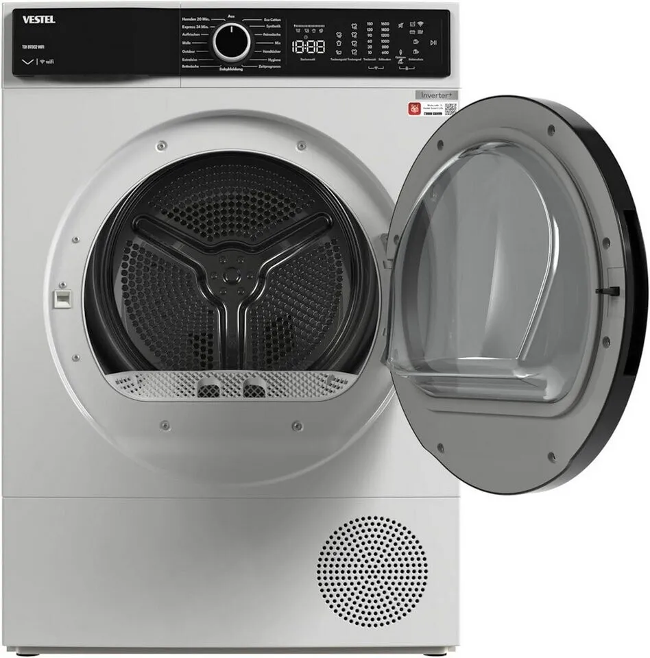 Vestel TDI 89302 WIFI Wärmepumpentrockner
